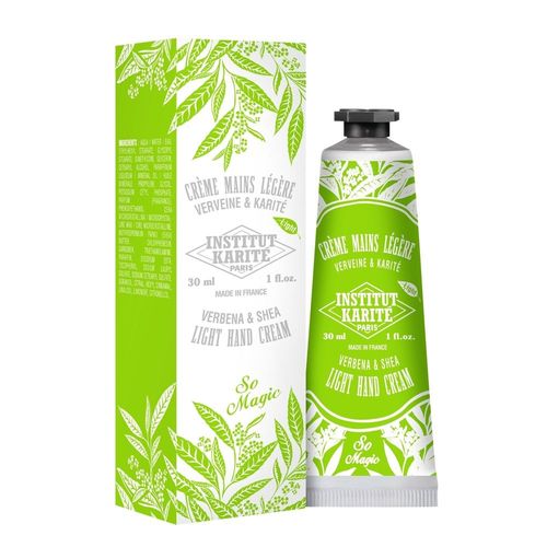 Institut Karité Paris - Crème Mains Légère Karité So Magic Verveine Avec Étui 30 Ml 