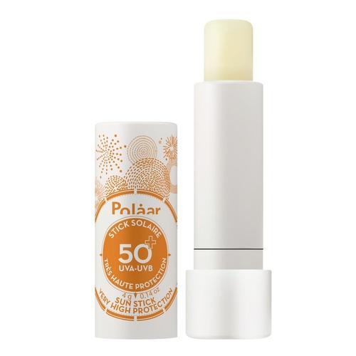 Polaar - Sun Stick Solaire Spf50+ Très Haute Protection Sans Parfum 4 G 