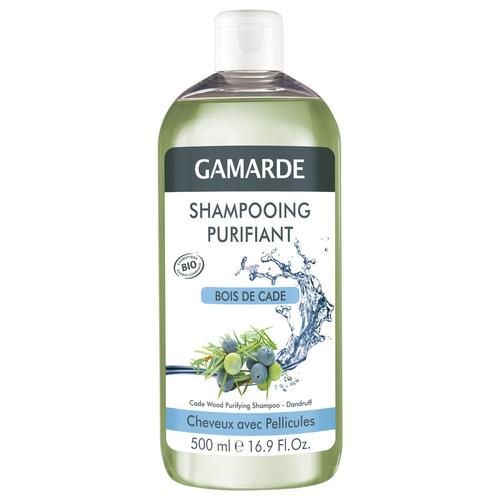 Gamarde - Shampooing Purifiant - Bois De Cade Flacon 500 Ml Shampoing Cheveux Avec Pellicules 