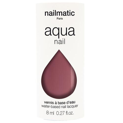 Nailmatic - Aqua Nail Rosemay Vernis À Ongles Base D'eau (54%) Bois De Rose Intense 8 Ml 