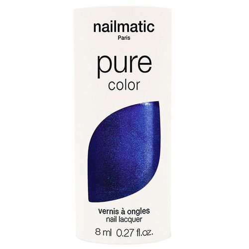 Nailmatic - Pure Color Azul Vernis À Ongles Biosourcé Jusqu'à 84% Bleu Electrique 8 Ml 