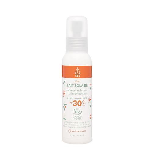 Eq France - Lait Solaire Spf30 - 100ml Bio Creme 100 Ml 