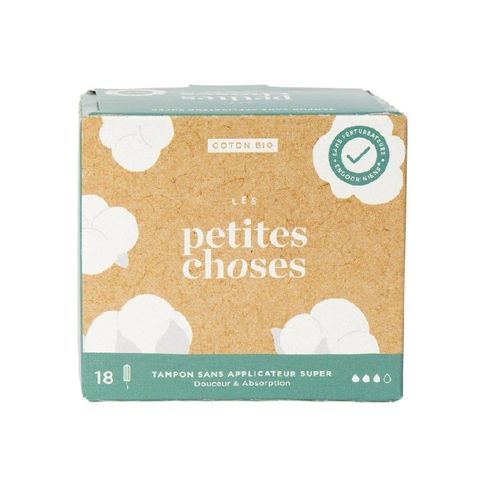 Les Petites Choses - Tampon Bio - Flux Super Boite De 18 Sans Applicateur 18 Un 
