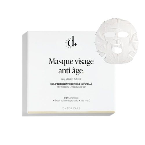 D+ For Care - Masque Anti-Âge X3 Visage 3 Un 