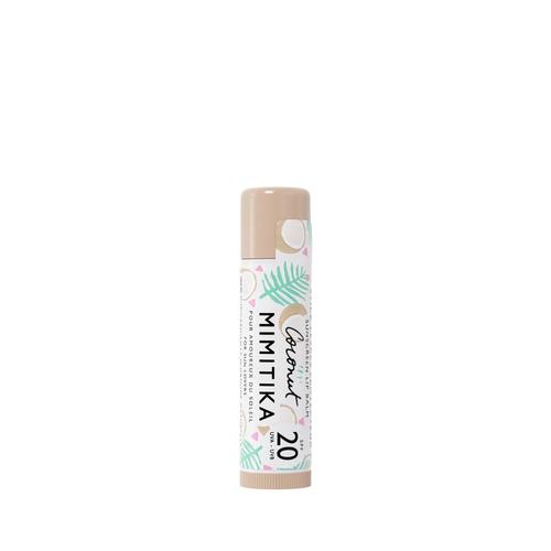 Mimitika - Stick Lèvres Protecteur Spf 20 - Coco Sunscreen Lip Balm Levres 4.8 G 