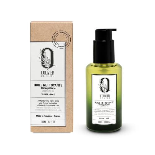 L'olivier De Leos - Huile Nettoyante Démaquillante De Nettoyage Pour Le Visage Et Les Yeux 100 Ml 