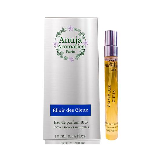 Anuja Aromatics - Élixir Des Cieux Eau De Parfum Bio Aux Essences 100 % Naturelles 10 Ml 