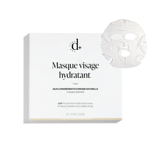 D+ For Care - Masque Hydratant X3 Visage 3 Un 