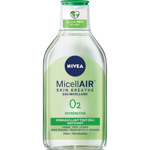 Nivea - Micellair - Eau Matifiante Démaquillant Micellaire 400 Ml 