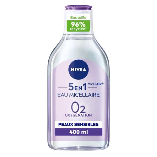 Nivea - Micellair - Eau Peaux Sensibles Démaquillant Micellaire 400 Ml 