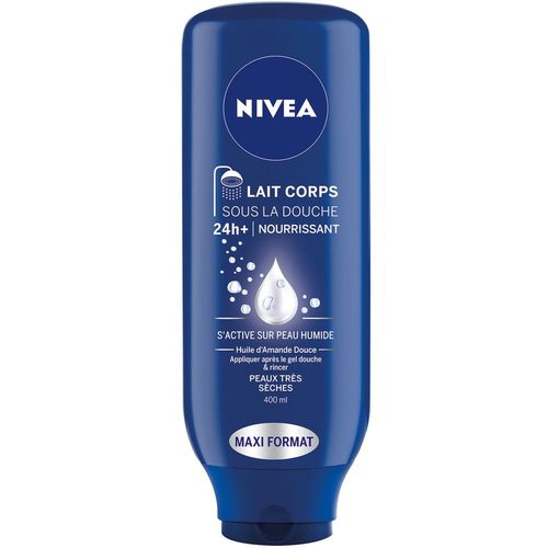 Nivea - Lait Nourrissant Huile D'amande Douce Corps Sous La Douche 400 Ml 