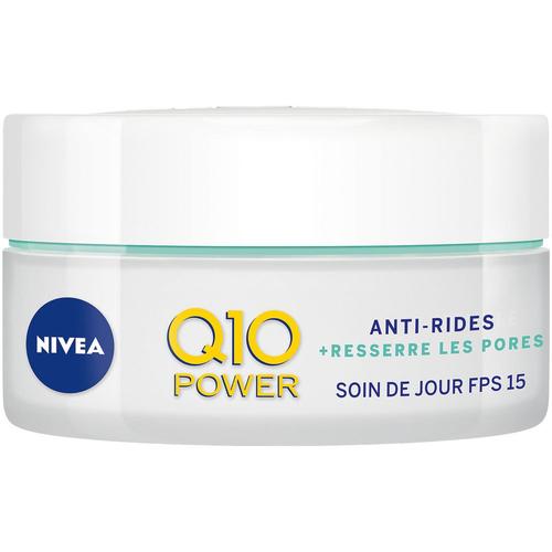 Nivea - Q10 Power - Crème De Jour Resserre Les Pores Soin Visage Anti-Âge 50 Ml 