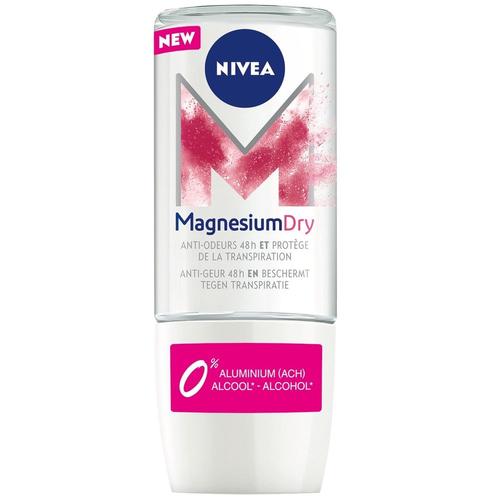 Nivea - Magnesium Dry - Bille Anti-Odeurs0% Alcool Et Aluminium Déodorant Femme 50 Ml 