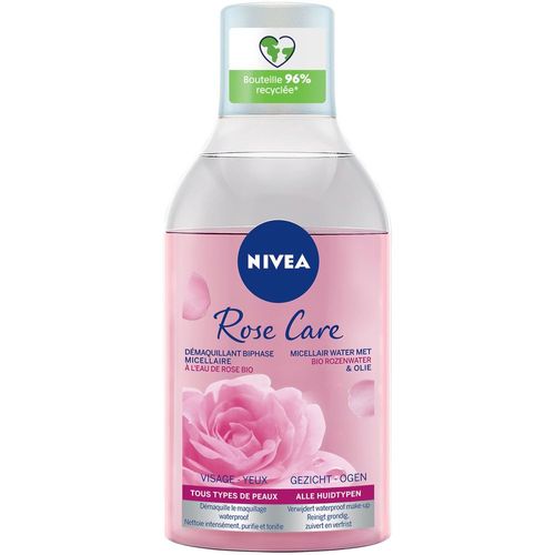 Nivea - Micellair - Eau Biphase À L'eau De Rose Démaquillant Micellaire 400 Ml 