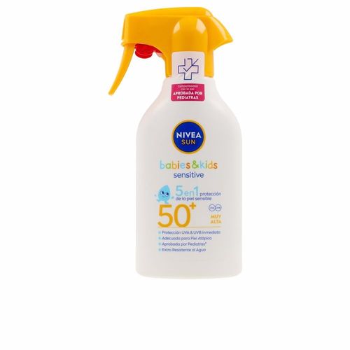 Nivea - Sun Babies&kids Sensitive Spf50+ Pistola Nivea Créme Solaire 270 Ml 