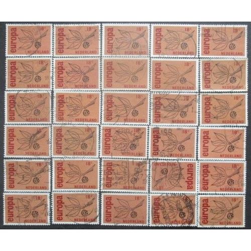 Pays-Bas N°822 X 30 Oblitéré