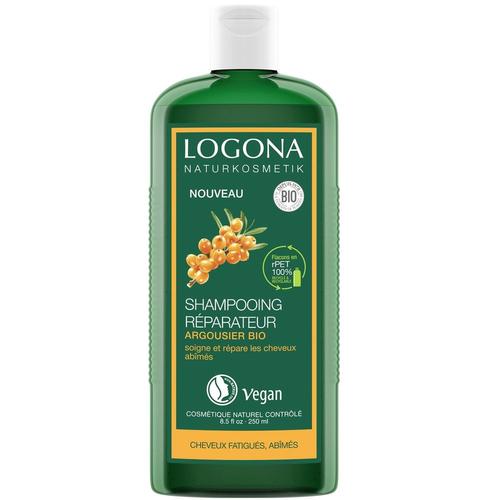 Logona - Shampooing Reparateur Argoursier Bio, 250 Ml Shampooings 