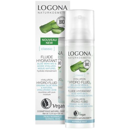 Logona - Fluide Hydratant À L'aloe Vera Bio, 30 Ml Crèmes Visage 