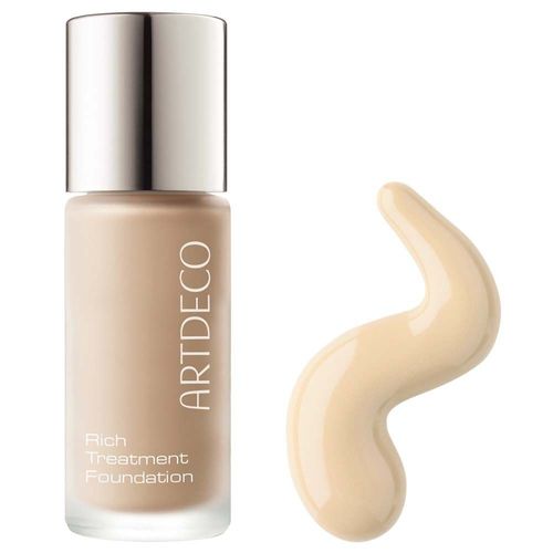 Artdeco - Rich Treatment Foundation Fond De Teint Crème Réflecteur Lumière N° 10 Sunny Shell 2 Ml 