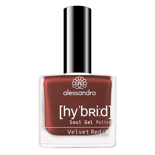 Alessandro - Velvet Red Hybrid Soul Vernis De Couleur Hybrid Soul Vernis Hybrid Soul Velvet Red 8 Ml 8 Ml 