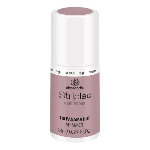 Alessandro - Striplac Peel Or Soak Panama Hut Shimmer 8 Ml Vernis Semi-Permanent Led Longue Tenuestriplac Striplac Peel Or Soak Panama Hut Shimmer8 Ml 