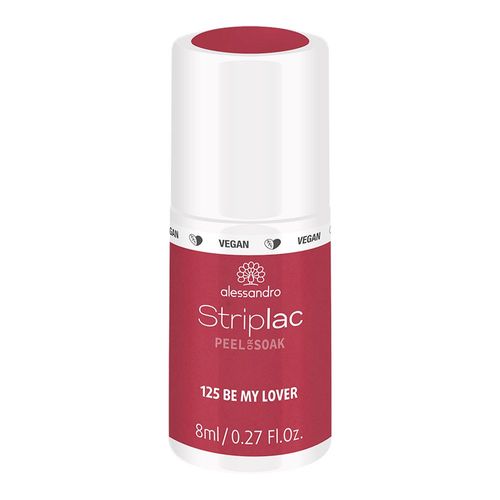 Alessandro - Striplac Peel Or Soak Be My Lover 8 Ml Vernis Semi-Permanent Led Longue Tenuestriplac Striplac Peel Or Soak Be My Lover 8 Ml 