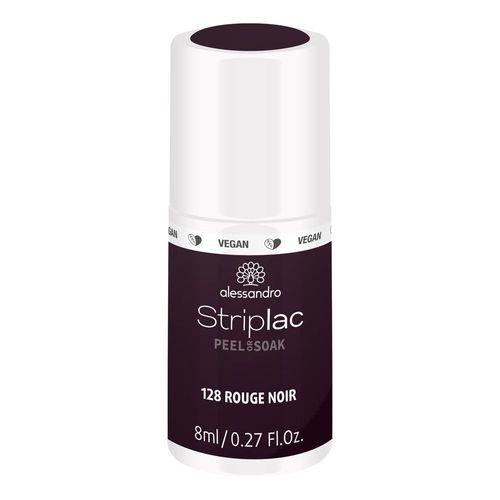 Alessandro - Striplac Peel Or Soak Rouge Noir 8 Ml Vernis Semi-Permanent Led Longue Tenuestriplac Striplac Peel Or Soak Rouge Noir 8 Ml 