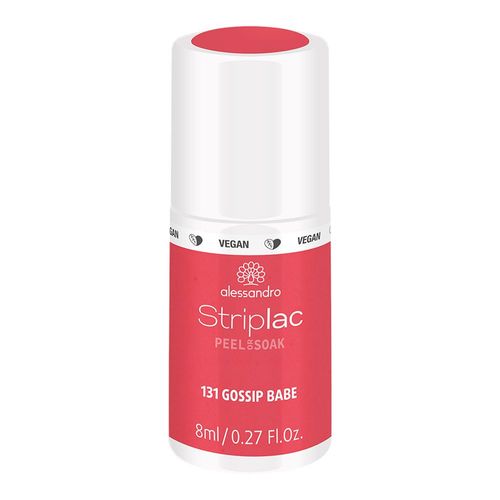 Alessandro - Striplac Peel Or Soak Gossip Babe 8 Ml Vernis Semi-Permanent Led Longue Tenuestriplac Striplac Peel Or Soak Gossip Babe 8 Ml 