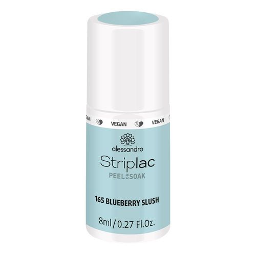 Alessandro - Striplac Peel Or Soak Blueberry Slush 8ml Vernis Semi-Permanent Led Longue Tenue Or Striplac Peel Or Soak Blueberry Slush 8ml 