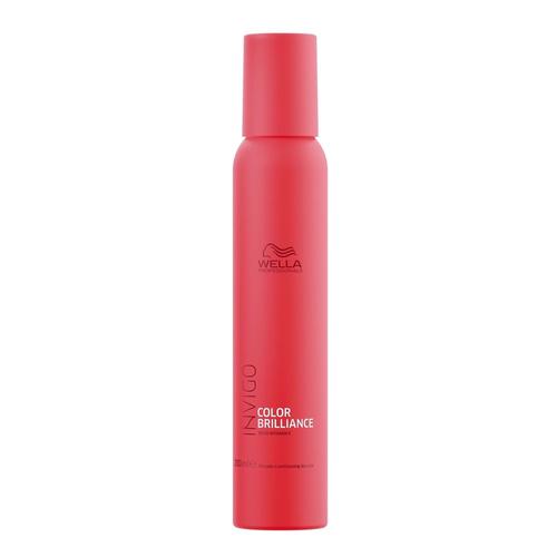 Wella - Mousse Color Brilliance, Mousse Vitaminée, 200ml Légère Pour Cheveux Colorés 