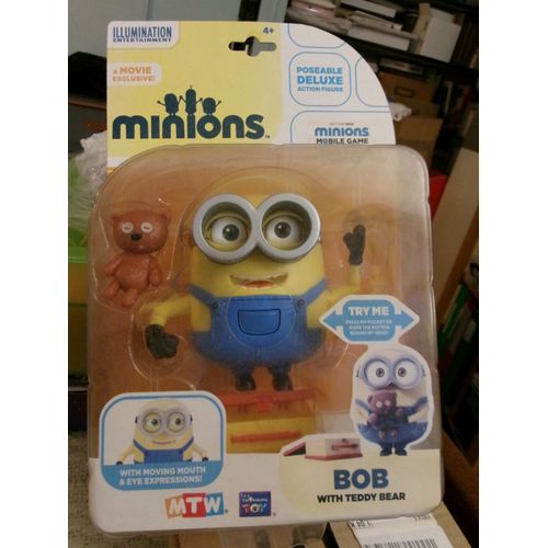 Figurine "Bob Et Son Ours Tim + Sa Valise"