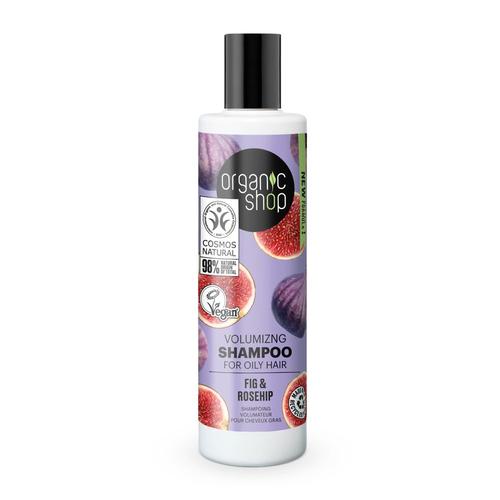 Organic Shop - Shampoing Cheveux Gras Figue Cynorhodonvegan Naturel 280 Ml 