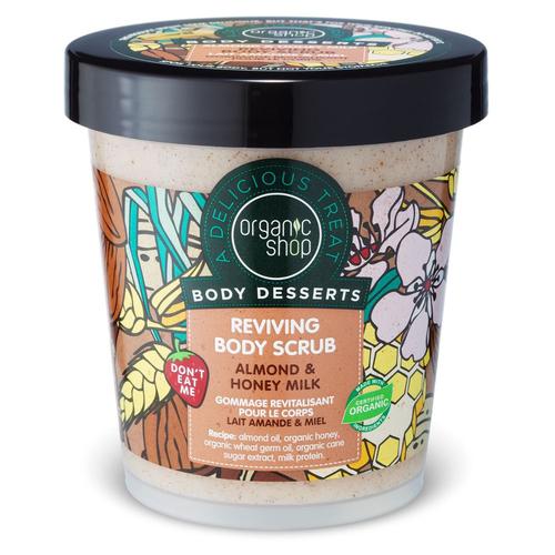 Organic Shop - Body Desserts Mousse-Crème Nourrissanteamande Et Miel Crème Corps 450 Ml 