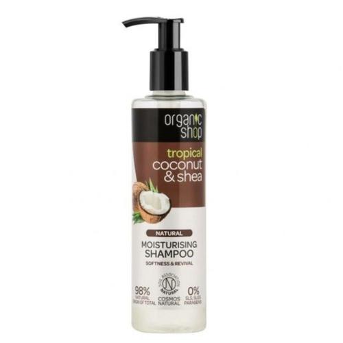 Organic Shop - Shampoing Hydratant Noix De Coco Et Karité Shampoings 280 Ml 