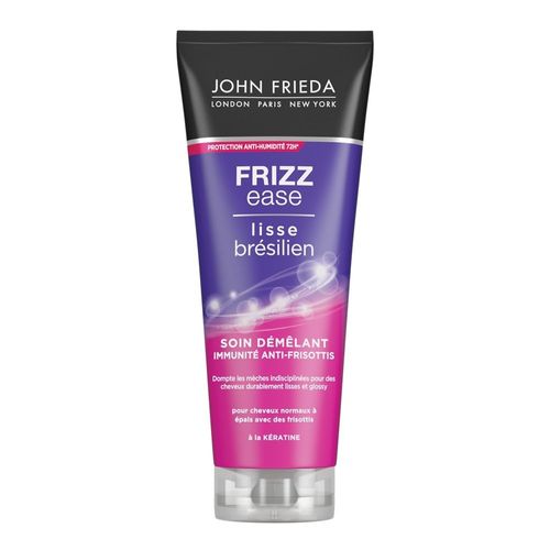 John Frieda - Frizz Ease Lisse Brésilien Soin Démêlant Immunité Anti-Frisottis Cheveux Indisciplinés 250 Ml 