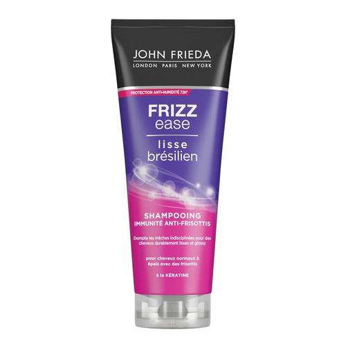 John Frieda - Frizz Ease Lisse Brésilien Shampooing Immunité Anti-Frisottis Cheveux Indisciplinés 250 Ml 