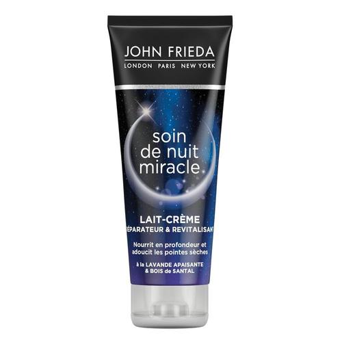 John Frieda - Soin De Nuit Miracle Lait-Crème Réparateur&revitalisant 100ml Pour Les Cheveux 