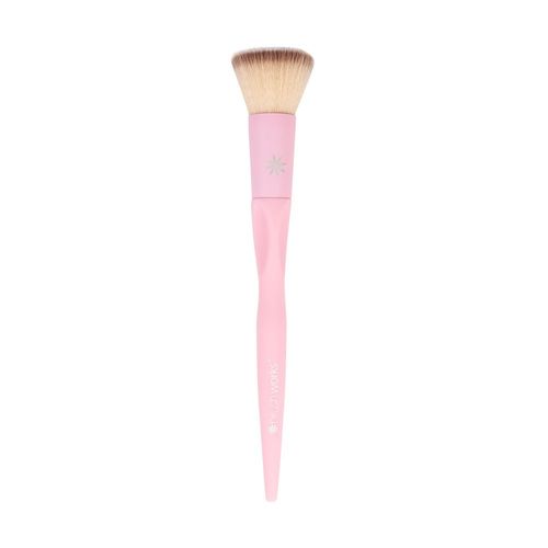 Brushworks - Pinceau Fond De Teint Hd Rose 1 Unité 