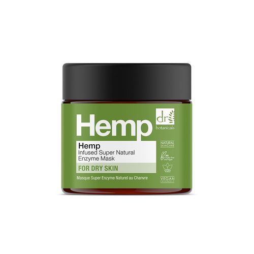 Apothecary By Dr Botanicals - Masque Visage Enzymatique Naturel Infusé Au Chanvre 60 Ml 