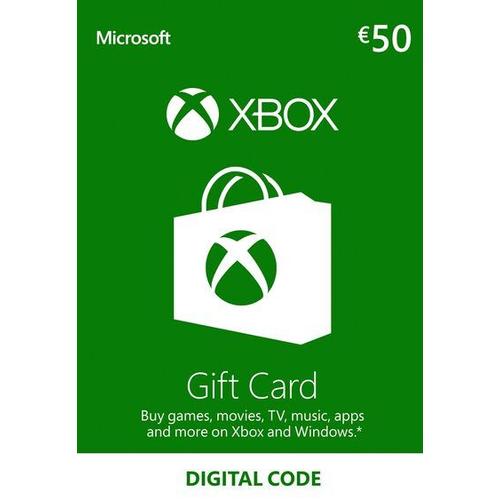 Xbox Live Gift Card 50 Eur Xbox Live