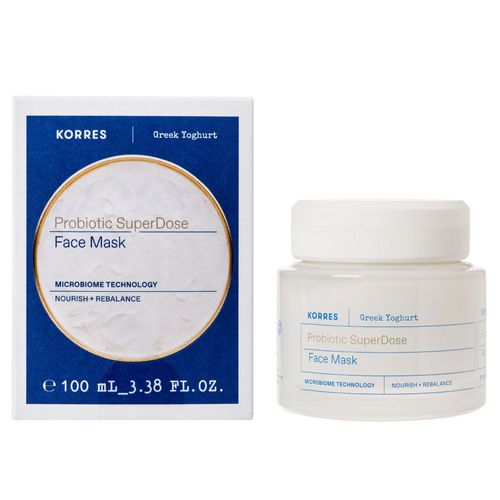 Korres - Masque Hydratant Superdose De Probiotiques&yaourt Grec Visage Super Hydratant. Toutes Peaux. 100 Ml 