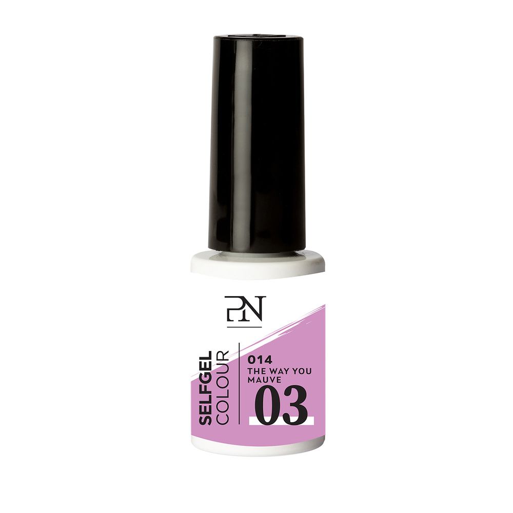 Pn Selfcare - Selfgel N14 The Way You Mauve Couleur Semi-Permanent N14 The Way You Mauve 6 Ml 