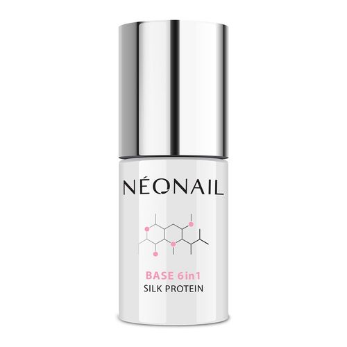Neonail - Base 6in1 Silk Protein Vernis Semi-Permanent Led Longue Tenue Base 6in1 Silk Protein 7 Ml 