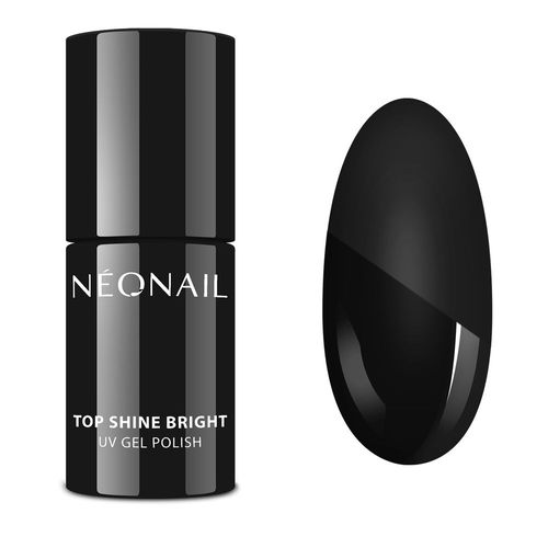 Neonail - Top Shine Bright Vernis Semi-Permanent Led Longue Tenue Top Shine Bright 7 Ml 