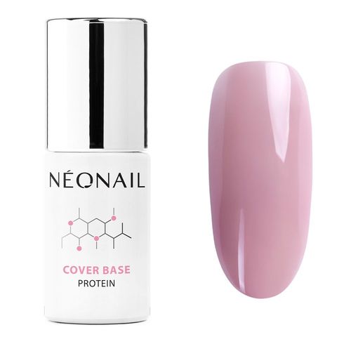 Neonail - Cover Base Protein Dark Rose Vernis Semipermament Vernis Semipermament Cover Base Proteindark Rose 7,2 Ml 7.2 Ml 