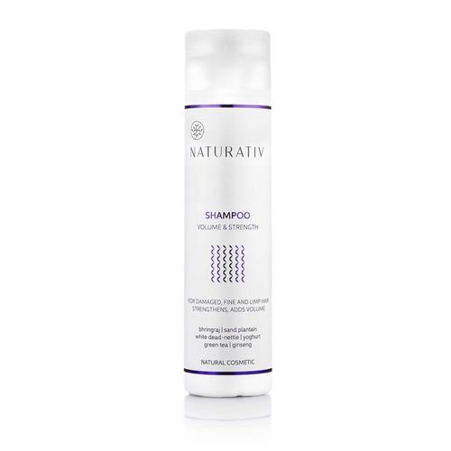 Naturativ -Volume&strength Shampoo Shampooing Pour Les Cheveux 250 Ml 