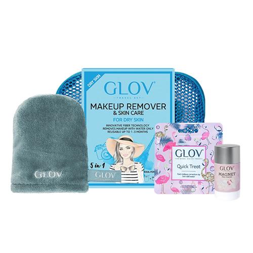 Glov - Travel Set Blue (With Expert Dry Skin) Kit Démaquillant Skin 1 Unité 