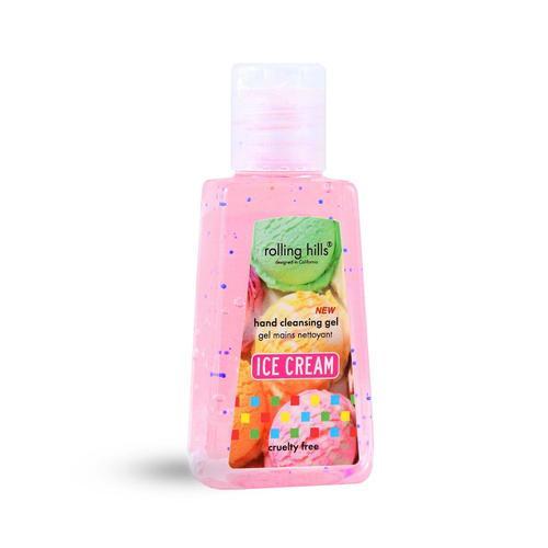 Rolling Hills Usa - Hand Cleasing Gel Ice Cream Mains Nettoyants 1 Unité 