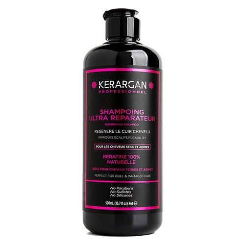 Kerargan - Shampoing À La Kératine Et L?Huile D?Argan Pour Fortifier Protéger Vos Cheve Shampooing 500 Ml 