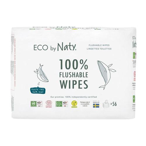 Eco By Naty - Lingettes Bébé Jetables Toilettes 1 Unité 